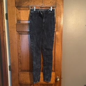 American Eagle super super stretch sky high jegging